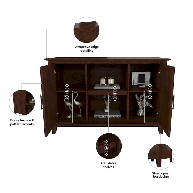 Meuble d'appoint avec portes par