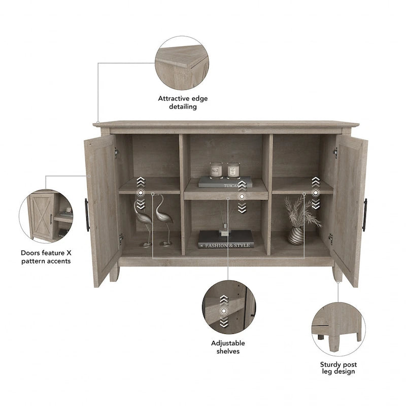 Meuble d'appoint avec portes par