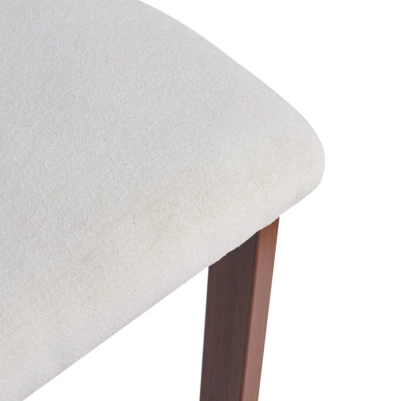 Tabourets de comptoir rembourrés ronds de 26,5 po, ensemble de 2 chaises de bar à dossier bas avec cadre en métal noir
