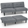 Canapé-lit futon convertible pliable avec 6 positions réglables - Voir les détails