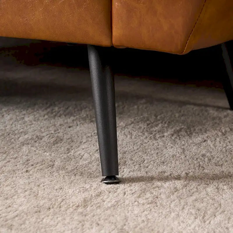 Banc de rangement capitonné 56W avec couvercle rabattable et accoudoirs