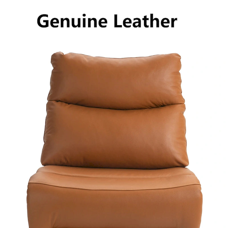 Fauteuil inclinable électrique en cuir véritable, Canapé inclinable, Canapé minimaliste