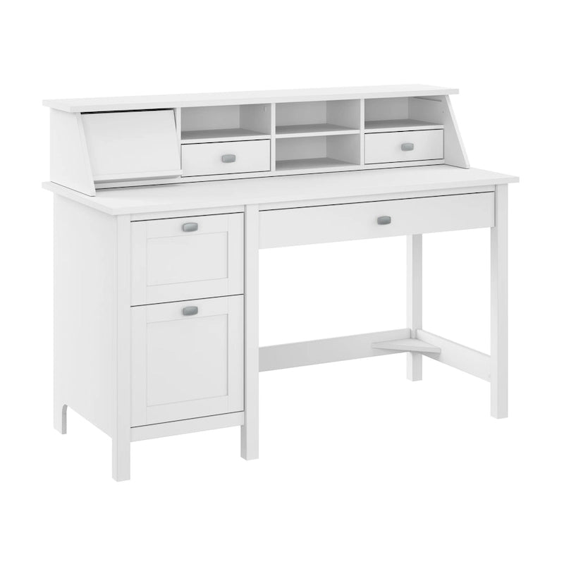 Bureau d'ordinateur 54W avec organisateur de bureau par