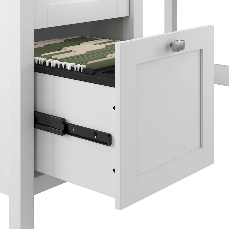 Bureau d'ordinateur 54W avec organisateur de bureau par