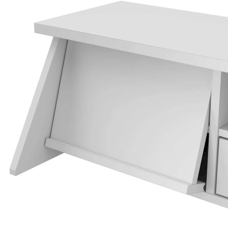 Bureau d'ordinateur 54W avec organisateur de bureau par