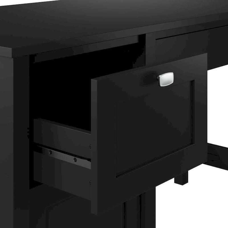 Bureau d'ordinateur 54W avec organisateur de bureau par