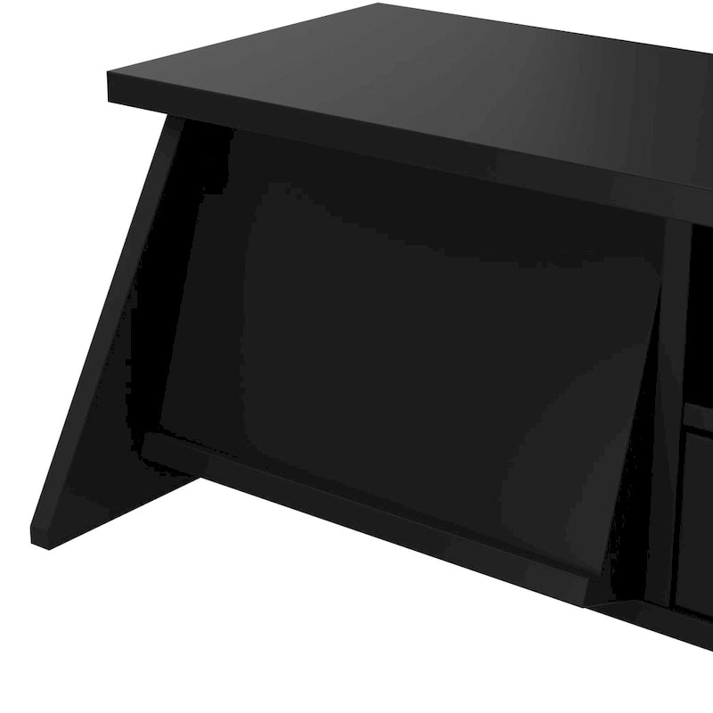 Bureau d'ordinateur 54W avec organisateur de bureau par