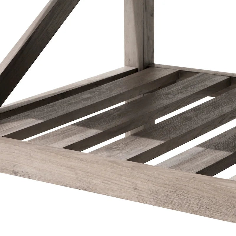 Table basse à 2 niveaux avec étagère de rangement