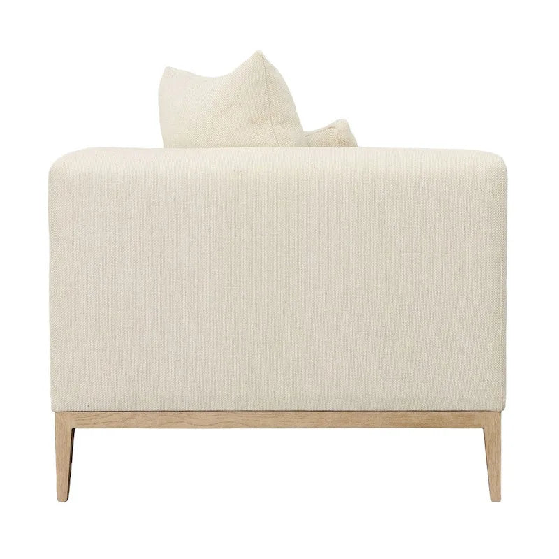 Canapé rembourré, beige