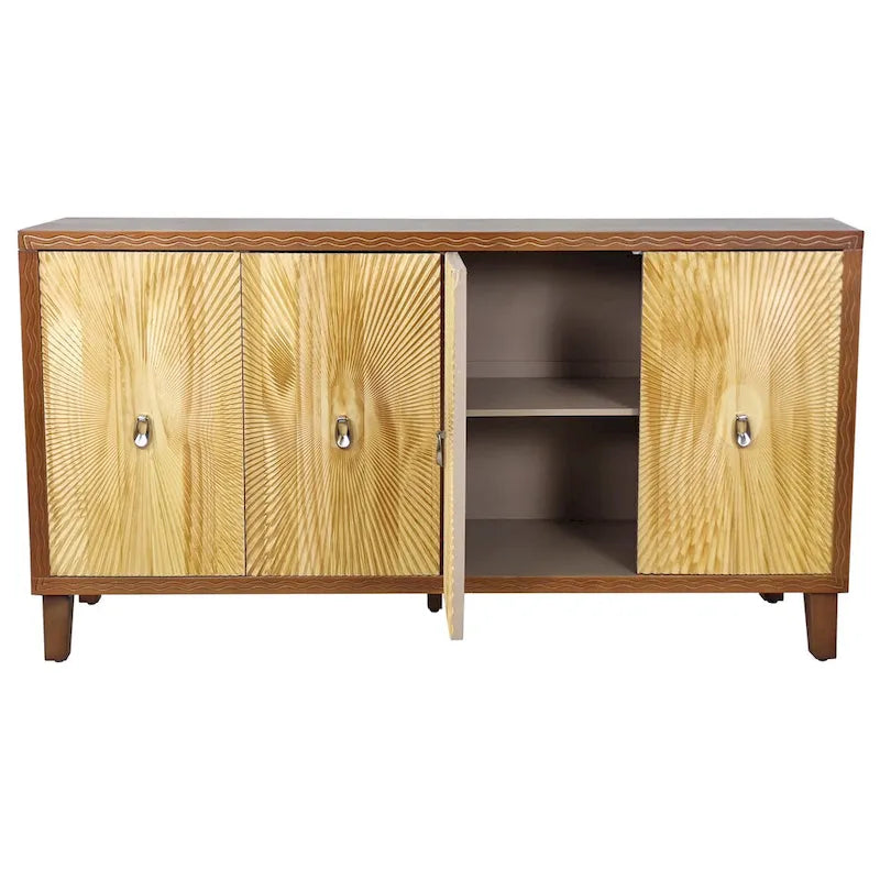 Buffet bas 4 portes pour salle à manger