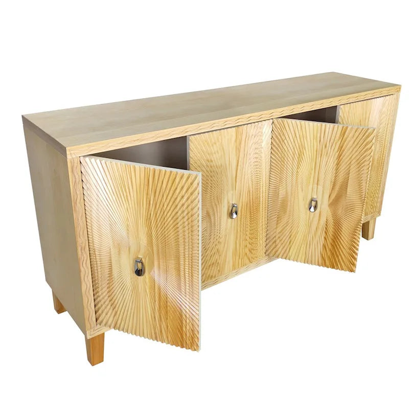 Buffet bas 4 portes pour salle à manger