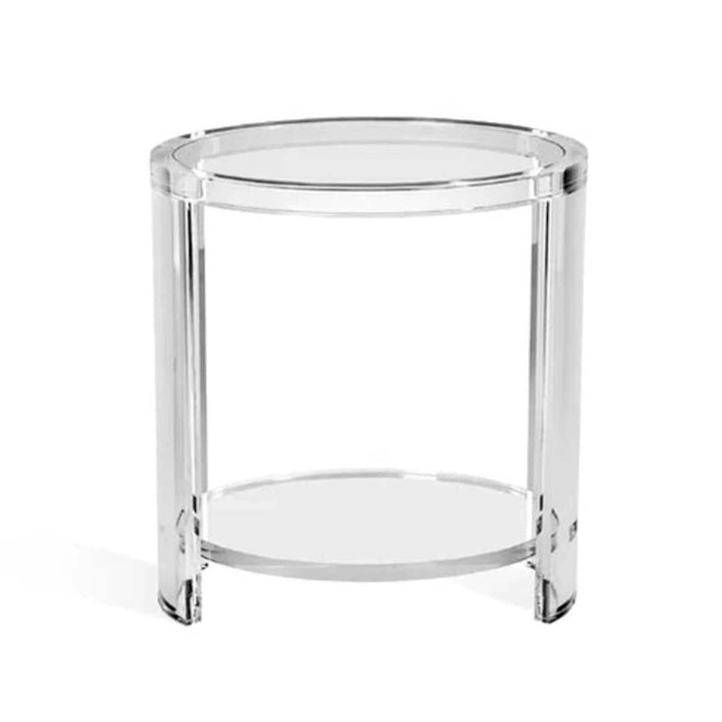 Table d'appoint moderne en acrylique