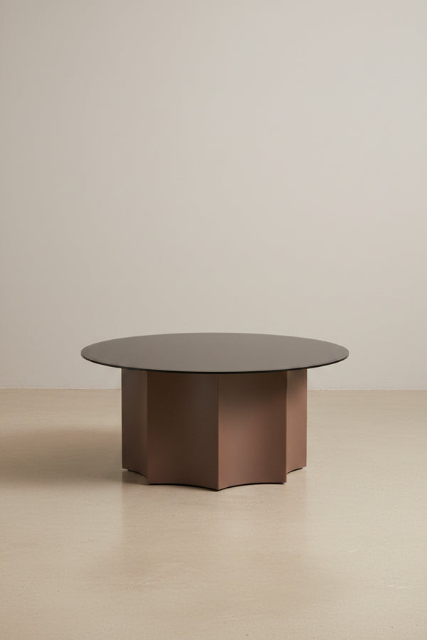 Modrest Ingram Modern Round Coffee Table
